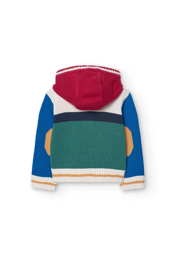 Sweatjacke für Baby-Jungen in Marineblau