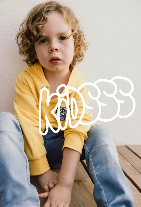 Strickhose für Babyjungen in der Farbe Bleach
