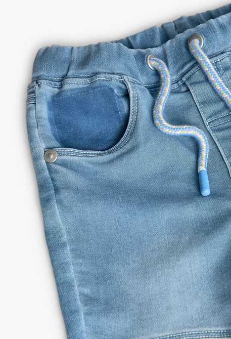 Strickhose für Babyjungen in der Farbe Bleach