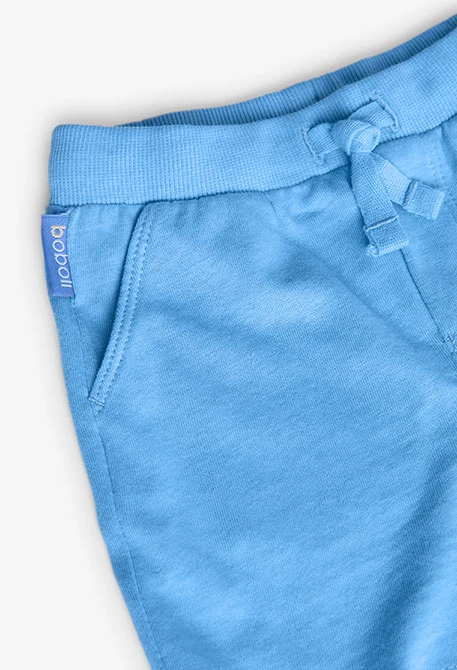 Conjunto de camiseta y pantalón corto de punto para bebé niño en multicolor