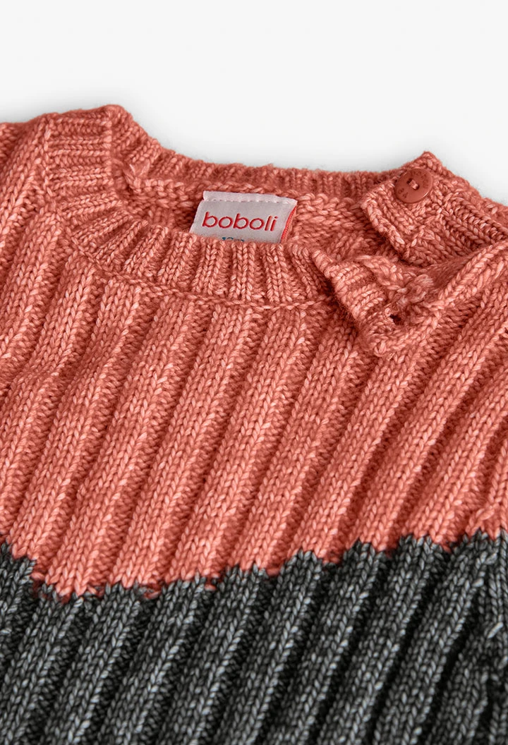 Maglione bambino arancione