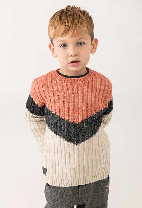 Orange boy´s jumper