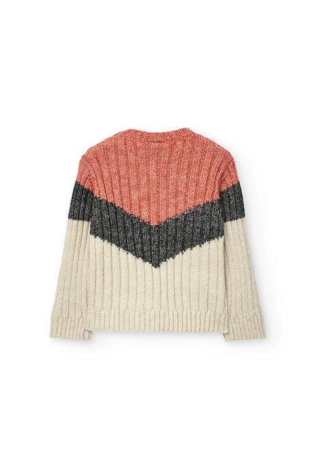 Orange boy´s jumper