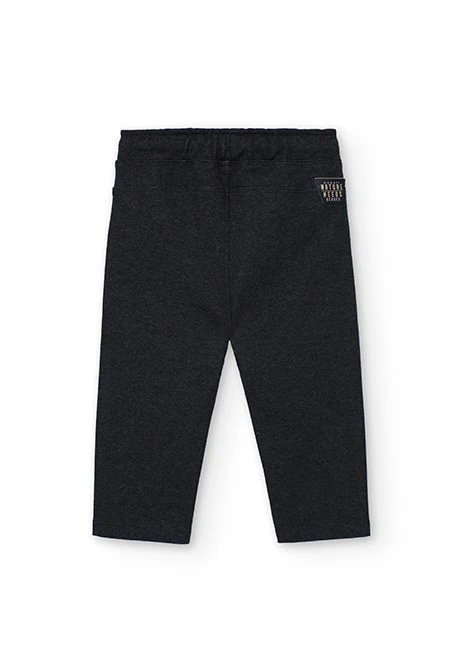 Pantalon garçon gris foncé