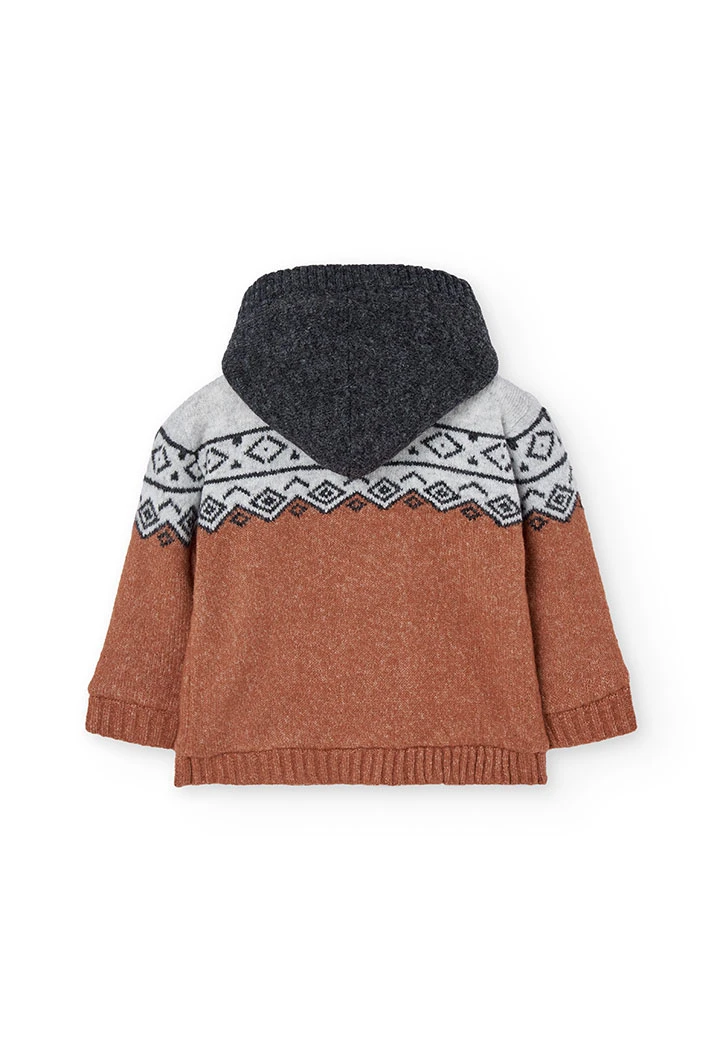 Veste garçon orange