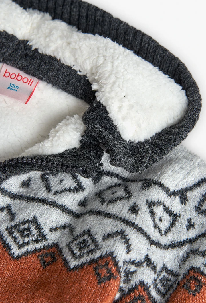 Orange boy´s jacket