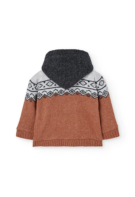 Veste garçon orange