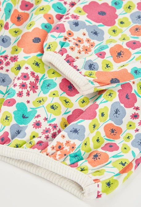 Sweatshirt menina malha estampada