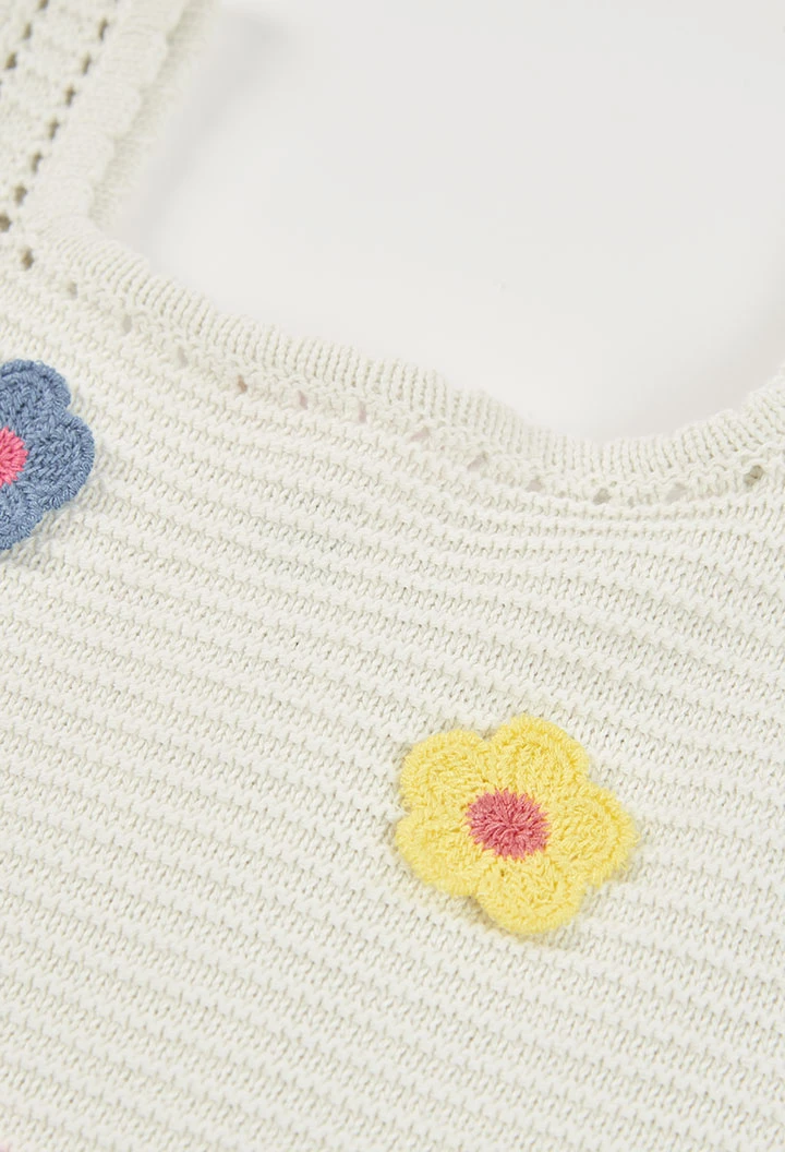 Top de nena cotó gris