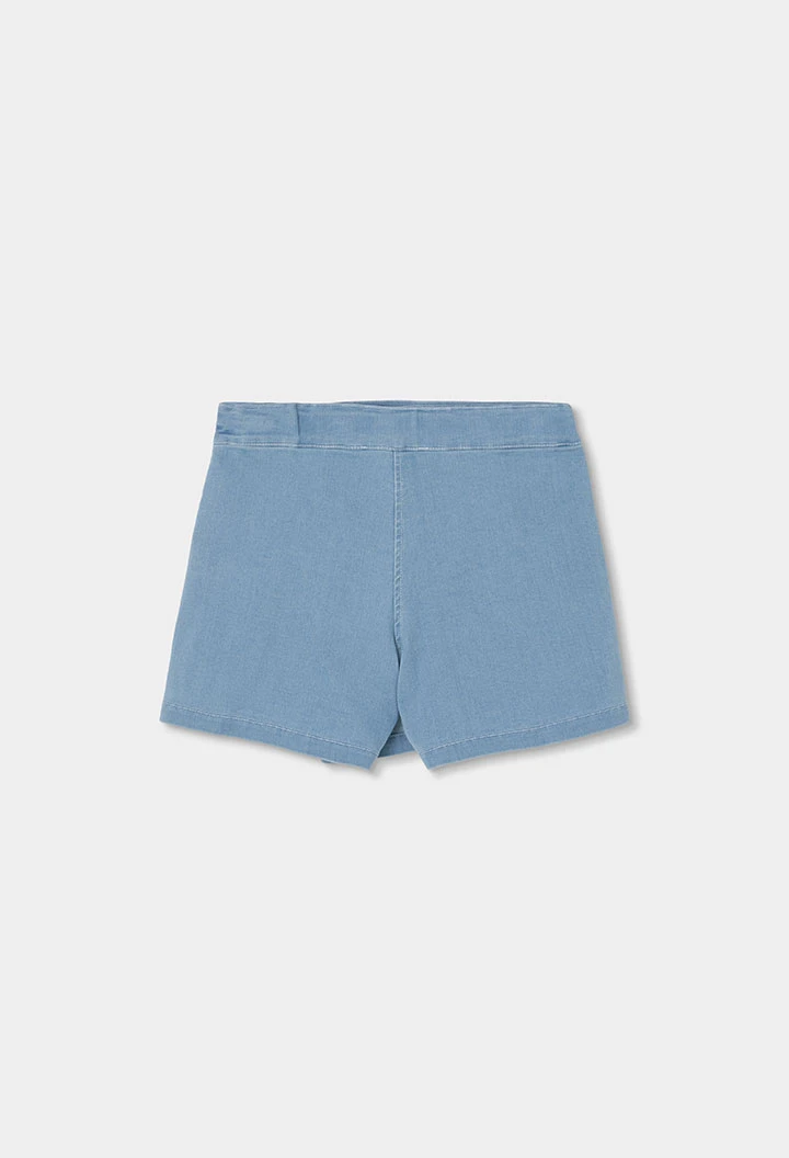 Falda-shorts denim
