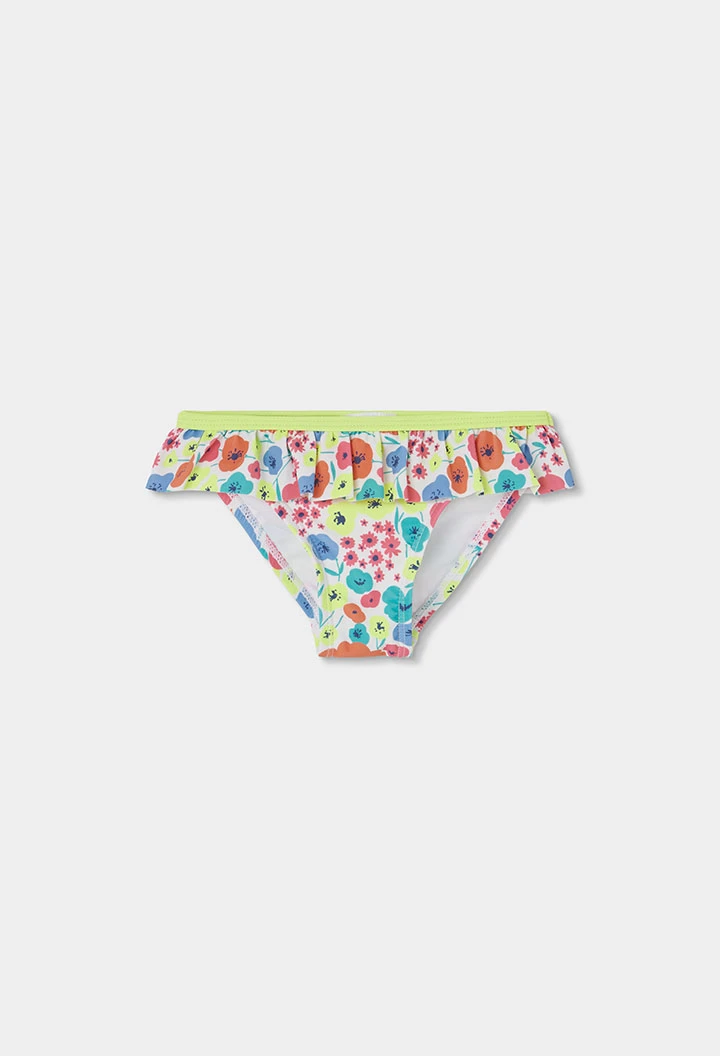 Maillot de bain fille imprimé fleurs