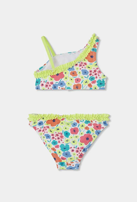 Bikini mit Blumenmuster UPF50+