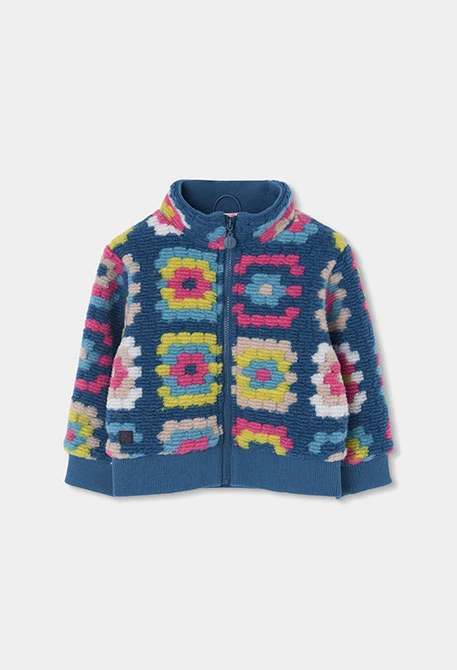 Xandall de pelfa nena verd estampat geomètric