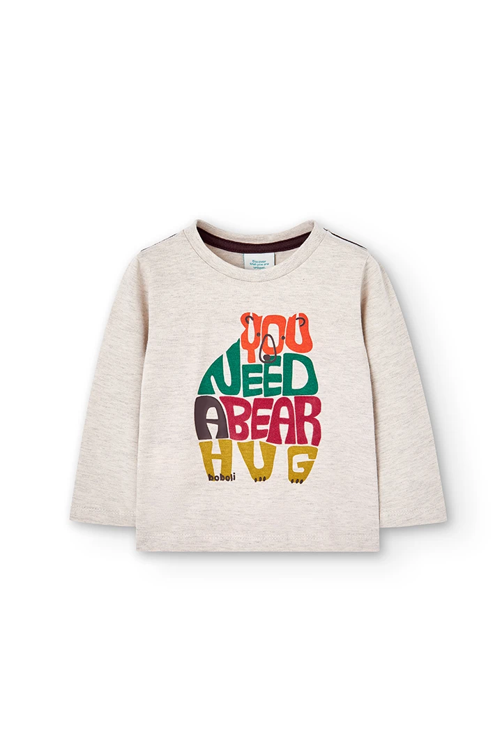 Camiseta malha para o bebé menino -BCI