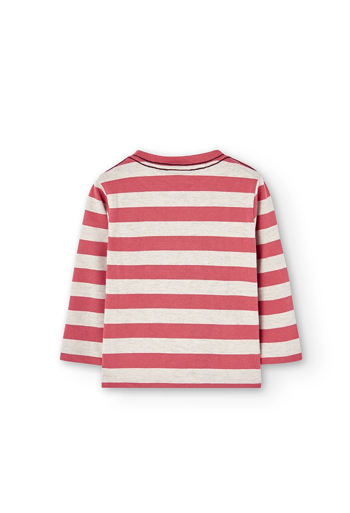 Knit t-Shirt striped for baby -BCI