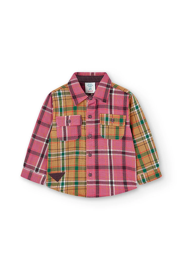 Chemise a carreaux pour bébé garçon -BCI