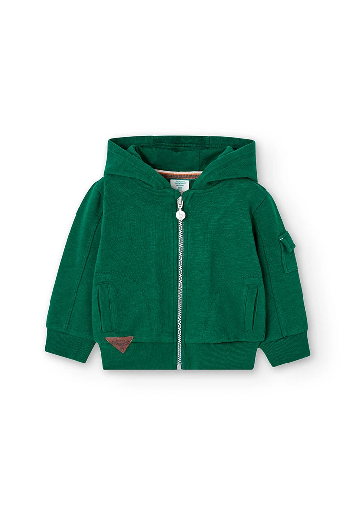 Veste en molleton flame pour bébé garçon -BCI