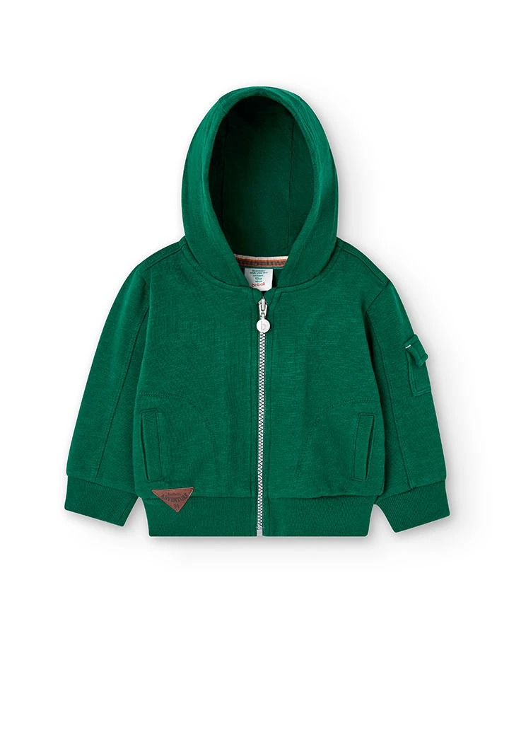 Veste en molleton flame pour bébé garçon -BCI