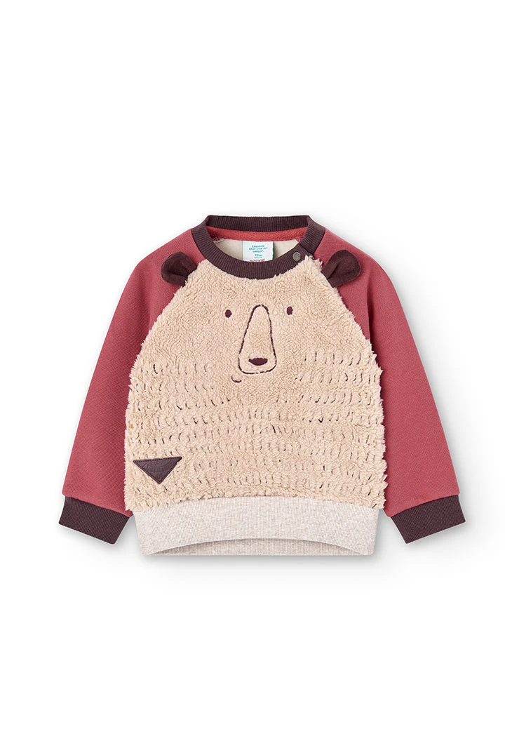 Sudadera combinada de bebé niño -BCI