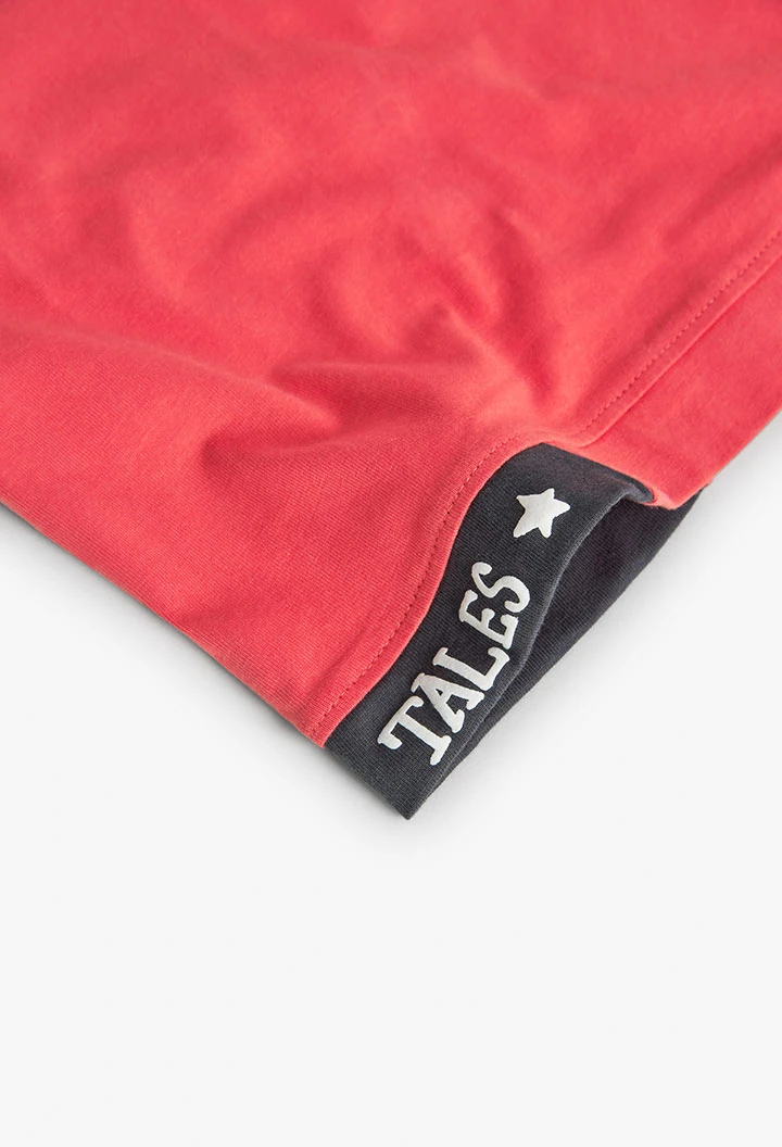 Strick-Shirt für Baby-Jungen in Farbe Rot