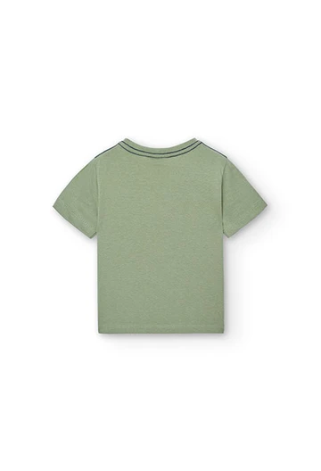 Set in jersey da neonato verde
