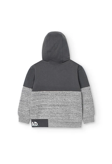 Sweatshirt für Baby-Jungen in Grau