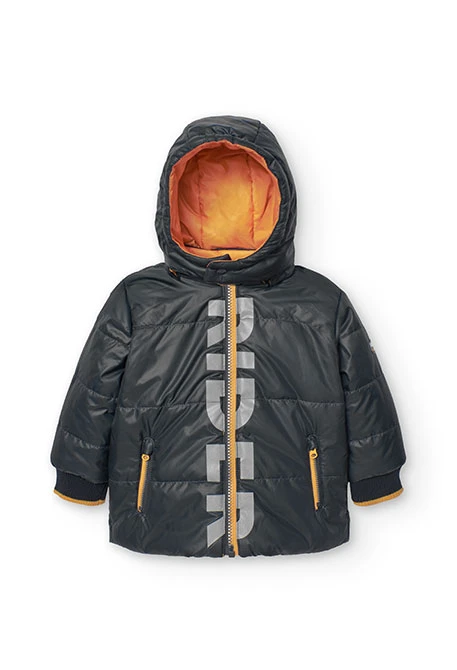 Parka für Baby-Jungen in Gelb