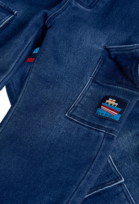 Pantalon en denim bleu pour garçon