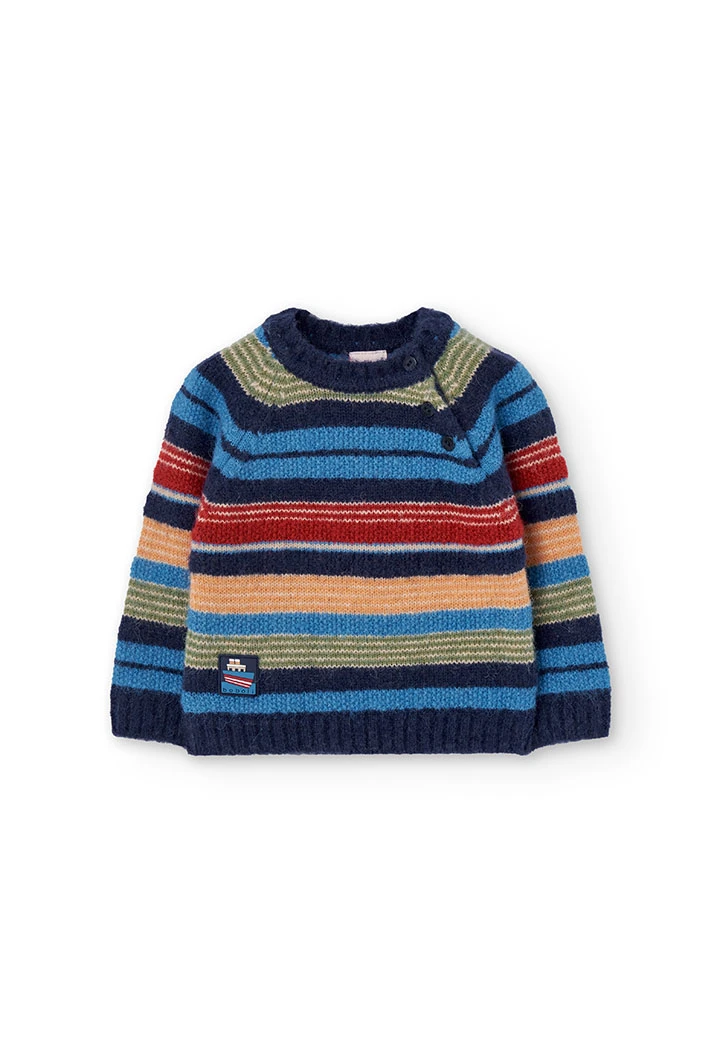 Striped jumper for boy