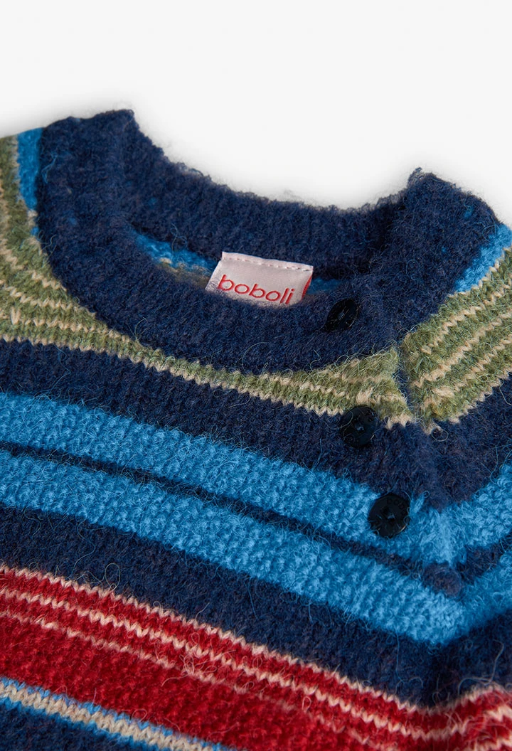 Striped jumper for boy
