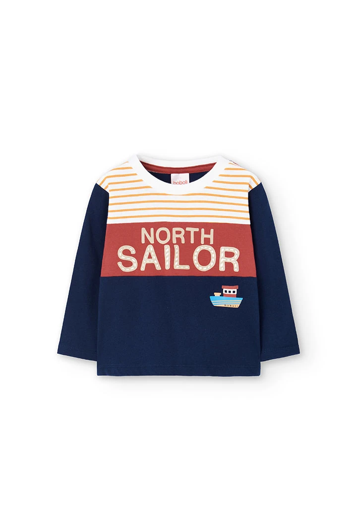 Navy blue boy´s t-shirt