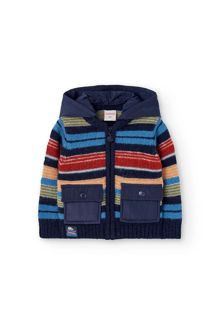 Giacca bambino con righe