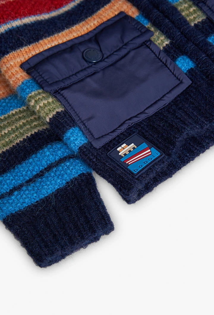 Boy´s jacket with stripes