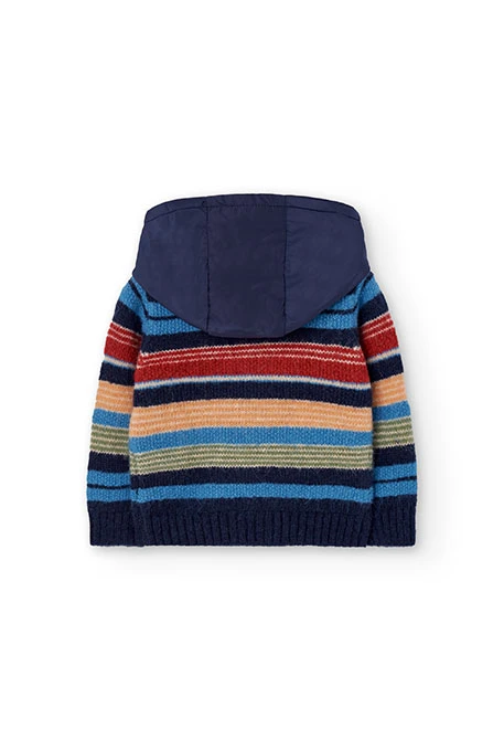 Chaqueta niño con rayas