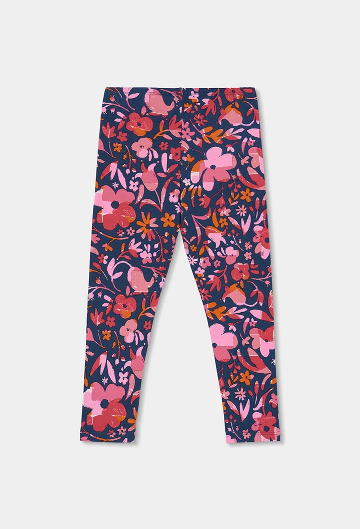 Leggings en maille imprimée