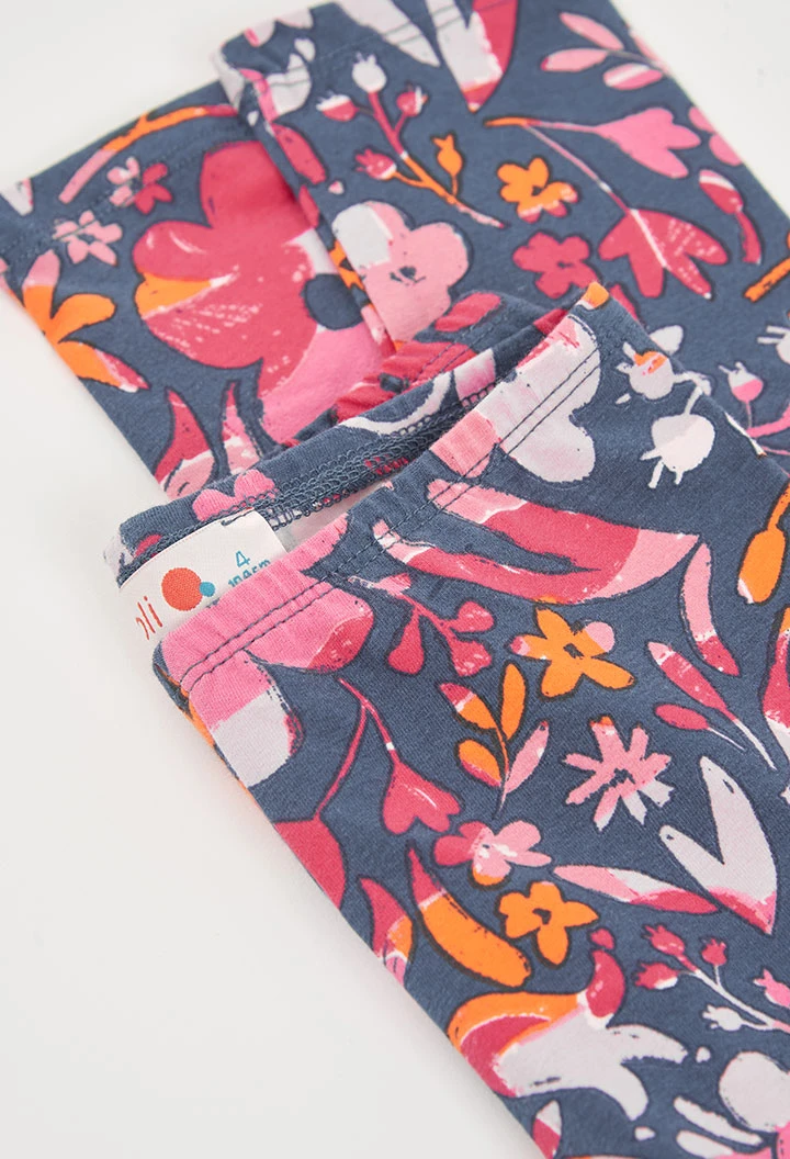 Leggings de malha estampados