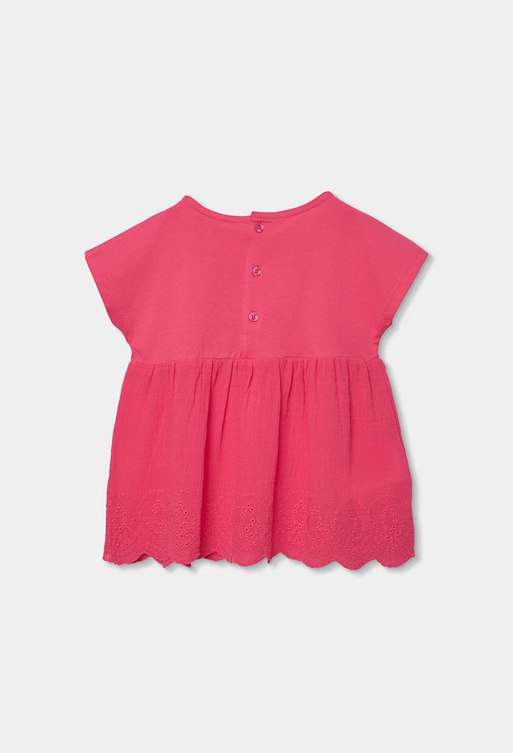 Mädchen T-Shirt aus Erdbeerbaumwolle