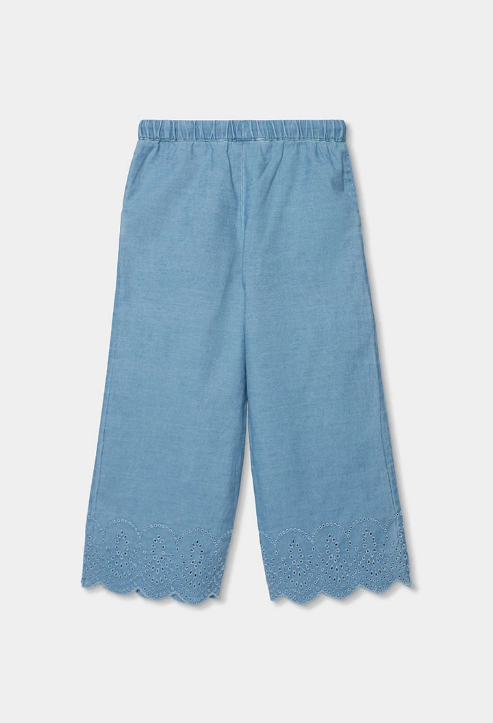 Pantalons nena denim bleach