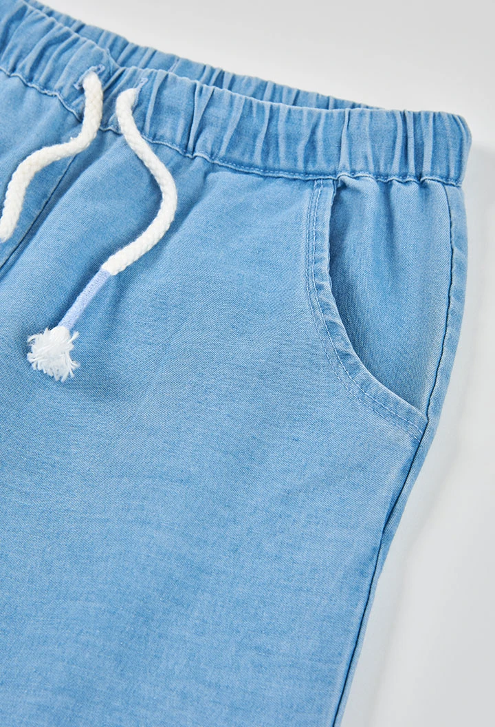 Pantalons nena denim bleach