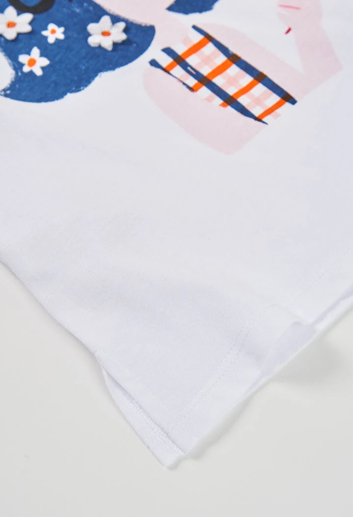 Jupe-short carreaux coton