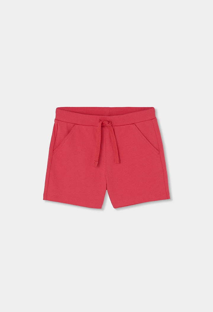 Conjunto menina malha algodão branco