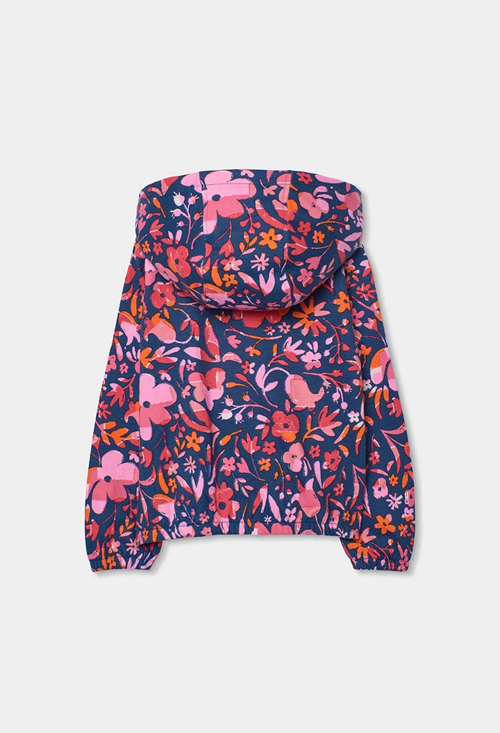Girl?s floral jacket
