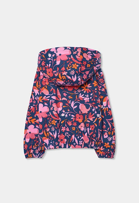 Mädchenjacke Blumen