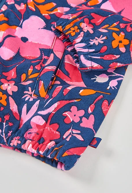 Chaqueta niña flores