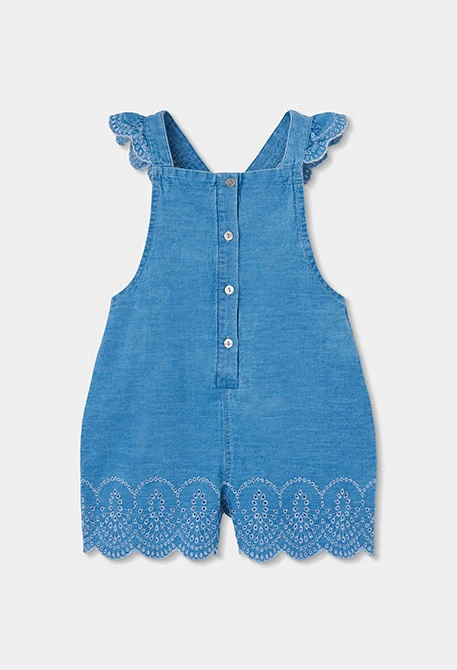 Salopette bambina denim