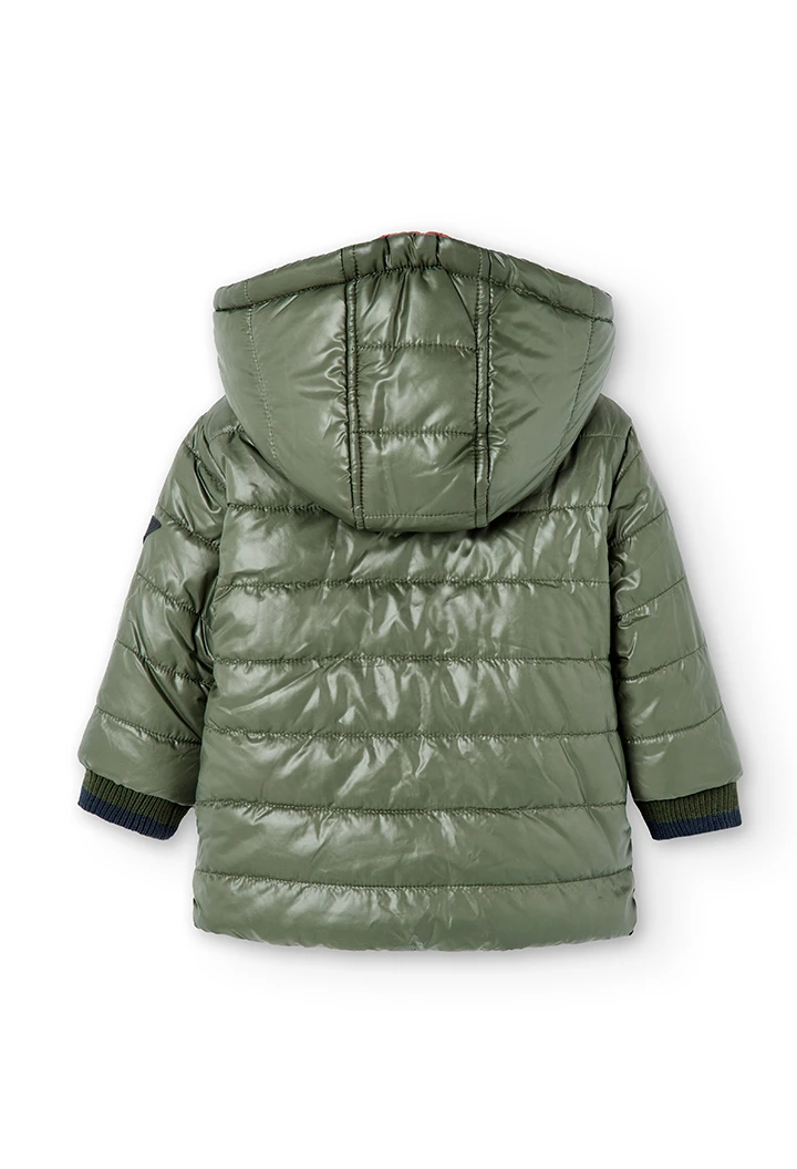Parka tejido técnico reciclado de bebé