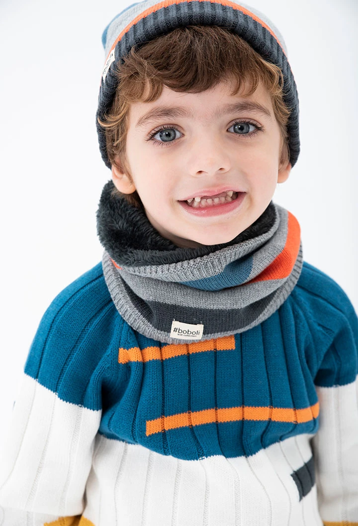 Strick pullover für baby junge