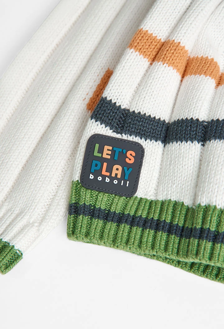 Strick pullover für baby junge