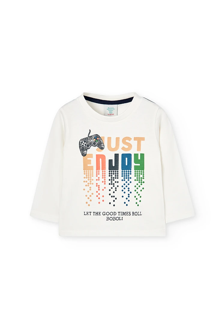 T-Shirt gestrickt für baby junge -BCI
