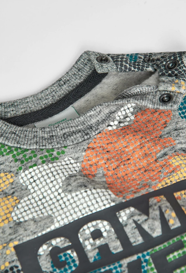 Sweat en molleton camouflage pour bébé -BCI